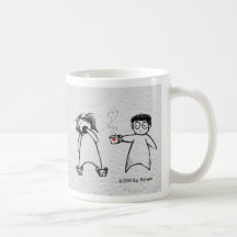 Schläfriges schläfriges kaffee haferl