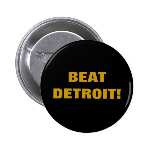 SCHLAG DETROIT! BUTTON