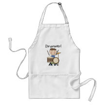 Schlagzeuger - männliche T-Shirts und Geschenke Schürzen