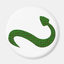Schlange snake kühlschrankmagnet