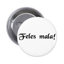 Schlechte Miezekatze! Anstecknadelbuttons