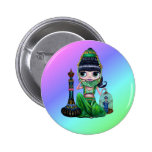 Schlechter Geist-Regenbogen-Knopf Anstecknadelbutton