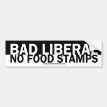 Schlechter Liberaler Autosticker