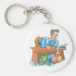 Schlechtes Klassenzimmer-Verhalten Schlüsselanhänger