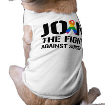 Schließen Sie sich dem Kampf gegen homosexuellen S Hund T-shirt