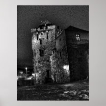 Schloss in Bergen Posterdruck