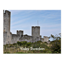 Schloss in Visby, Visby Gotland Schweden Postkarte