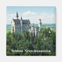 Schloss Neuschwanstein Magnet Magnete