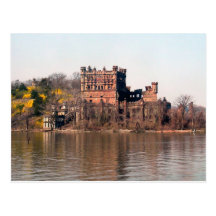 Schloss ruiniert Postkarte