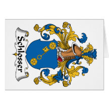 Schlosser Family Crest Cards