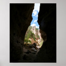 Schlucht-Ansicht Poster
