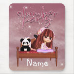 Schlummer-Party Mousepad Mousemat niedlich