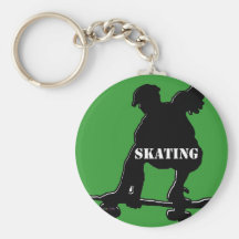 Schlüsselanhänger "Skater"