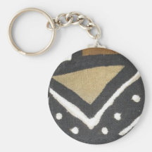 Schlüsselkette des gestreiften Schlammstoffes Schlüsselanhänger