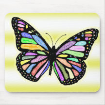 Schmetterling 2 mauspad