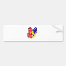 Schmetterling butterfly autosticker