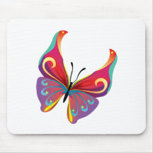 Schmetterling Mauspad