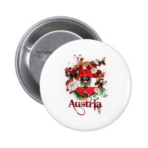 Schmetterling Österreich Button
