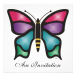 Schmetterling Personalisierte Ankündigungskarten