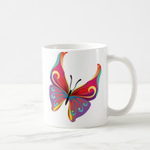 Schmetterling Teetassen