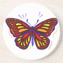 Schmetterling - Untersetzer
