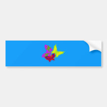 Schmetterlinge butterflies auto sticker