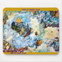 Schmetterlings-Karte Mousepad