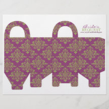Schmetterlings-Kuss-Flirt-Bevorzugungs-Korb-Schabl Flyerdesign