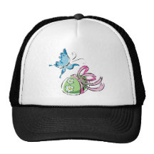 Schmetterlings-Osterei Baseballcaps