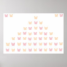 Schmetterlings-Plakat