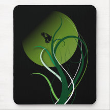 Schmetterlingsgrün Mousepads