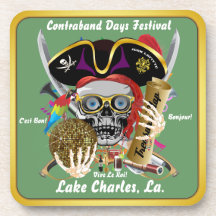 Schmuggeltage Lake Charles, Louisiana. 30 Farben Drink Untersetzer