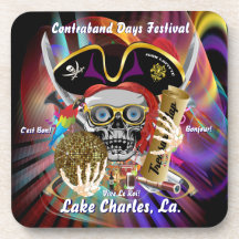 Schmuggeltage Lake Charles, Louisiana Getränke Untersetzer