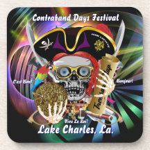 Schmuggeltage Lake Charles, Louisiana Getränk Untersetzer