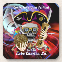 Schmuggeltage Lake Charles, Louisiana Drink Untersetzer