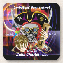 Schmuggeltage Lake Charles, Louisiana Getränke Untersetzer