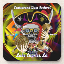 Schmuggeltage Lake Charles, Louisiana Untersetzer