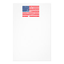 Schmutz USA-Flagge Individuelles Druckpapier