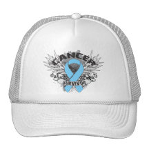 Schmutz Winged Band-Prostatakrebs-Überlebender Truckercap