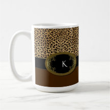 Schnalle herauf Leoparden Tee Haferl