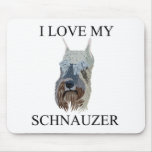 SCHNAUZER Liebe! Mauspads
