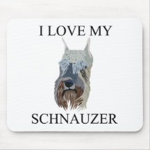 SCHNAUZER Liebe! Mauspads