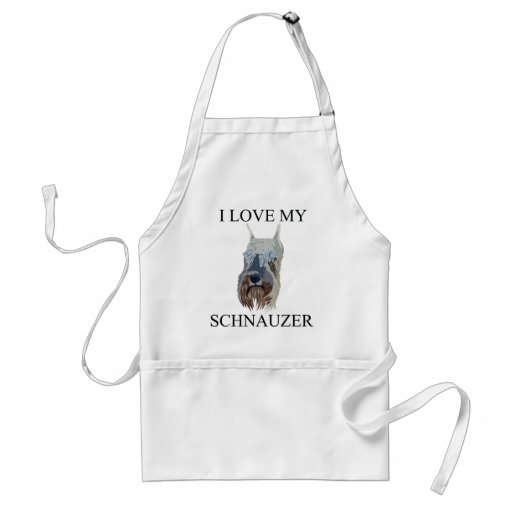 SCHNAUZER Liebe! Schürzen