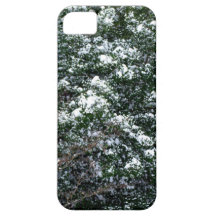 Schnee auf einer Stechpalme iPhone 5 Cover