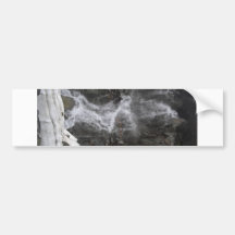 Schnee-Schmelze auf Mt. Ranier Autosticker