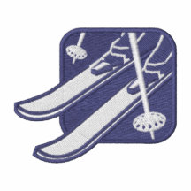 SCHNEE-SKI 4 BESTICKTES POLOSHIRT
