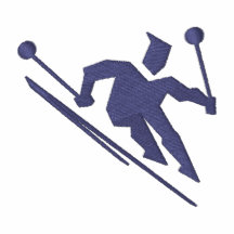 SCHNEE-SKI 5 BESTICKTES POLO HEMD