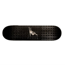 Schnee-Skifahren; Cooles Schwarzes Bedruckte Skateboarddecks