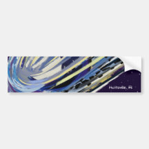 Schneeball-Komet Autosticker