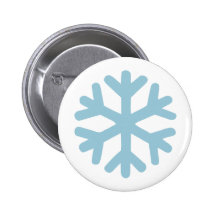Schneeflocke Anstecknadelbutton